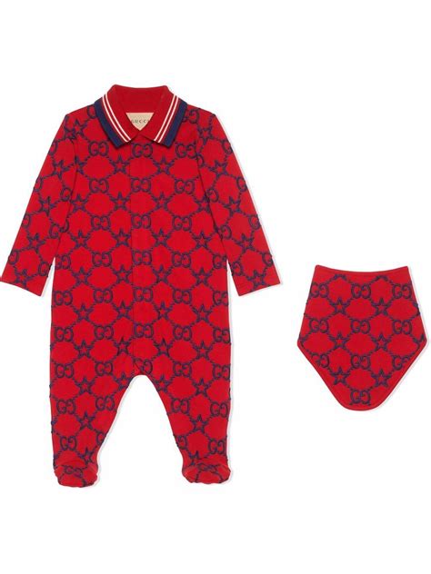 gucci baby gift set|Gucci Kids Babygrow Sets .